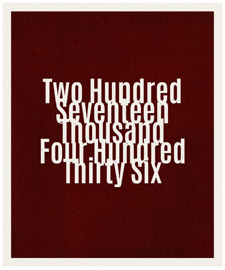 Count #217436