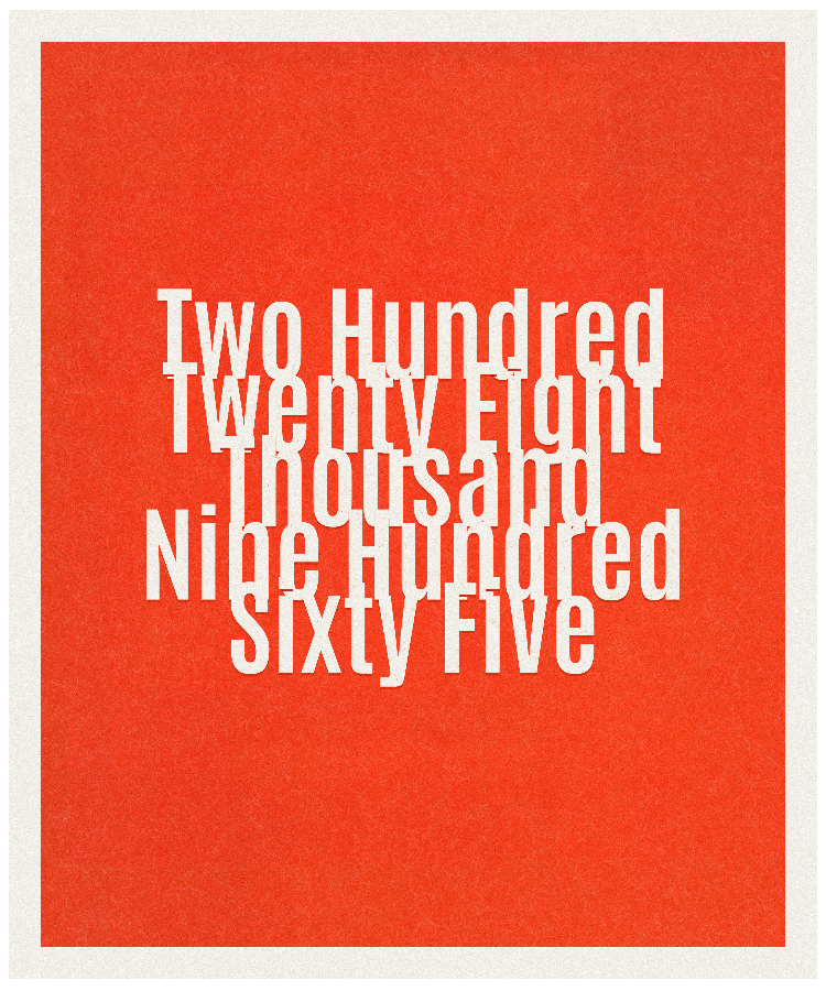 Count #228965