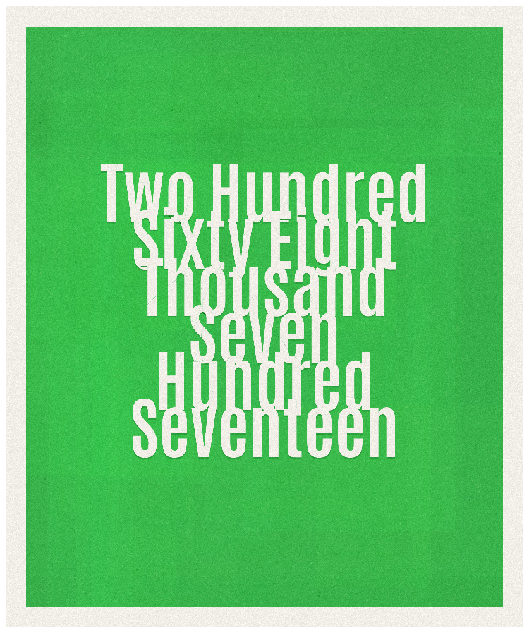 Count #268717