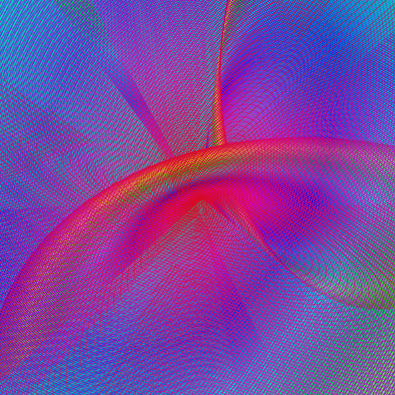 Fibonacci Rainbow Spirals ver2 var9 #1