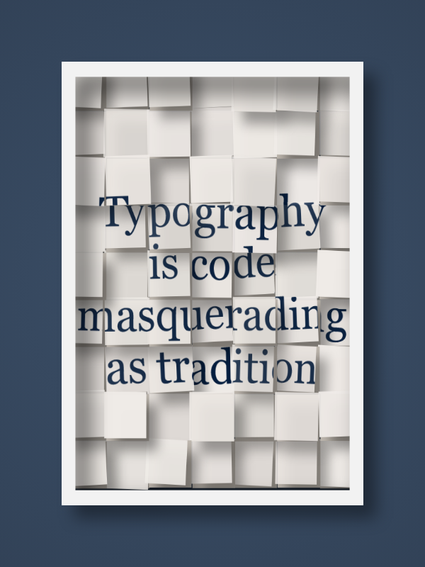 The Metaphor Machine #332