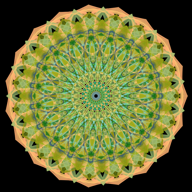 Morphing Mandala - #fxhashturnsone charity #66