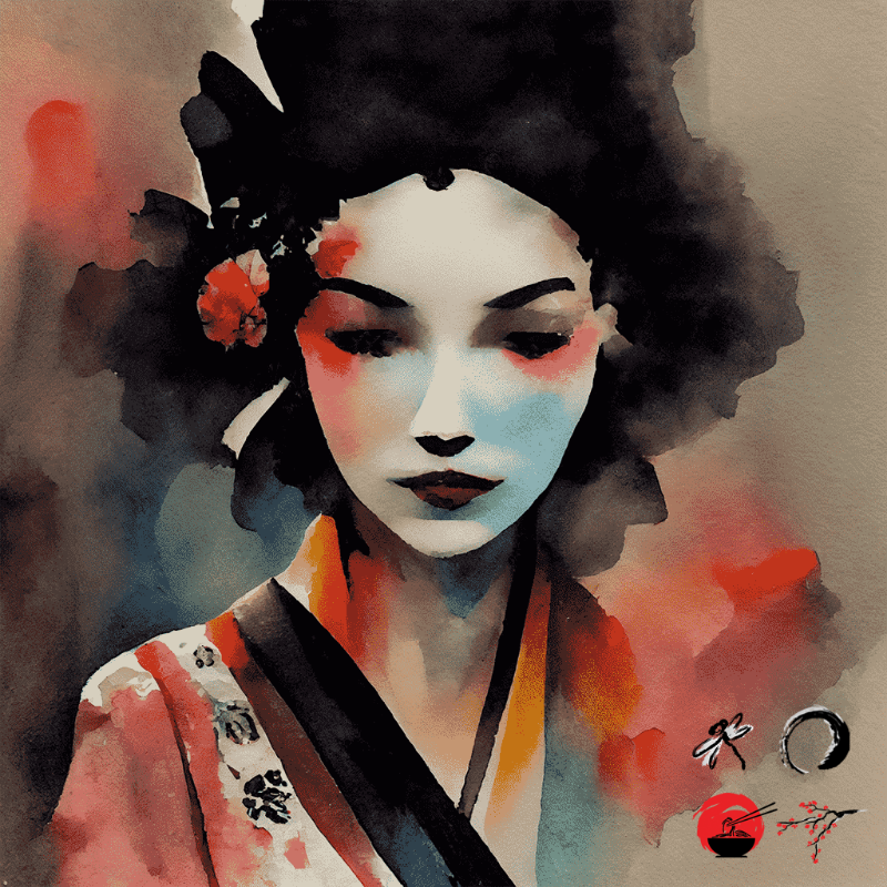 Black Rose and Geisha #14