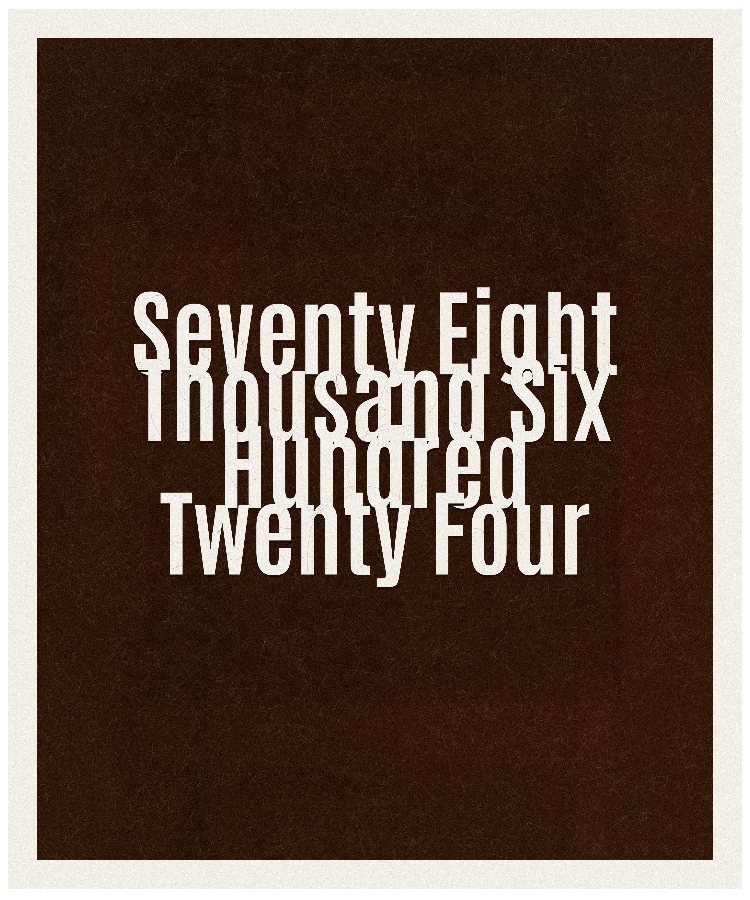 Count #78624