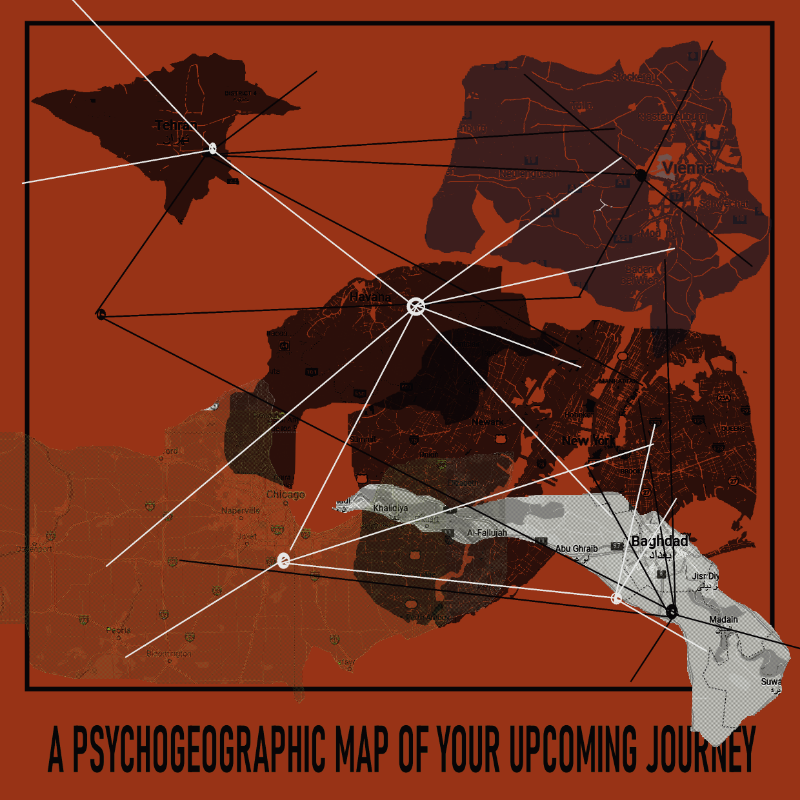 PSYCHOGEOGRAPHIC MAP  #2