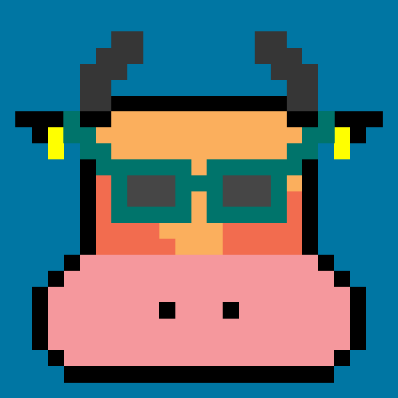 pixel cow #29