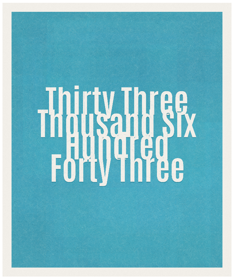 Count #33643