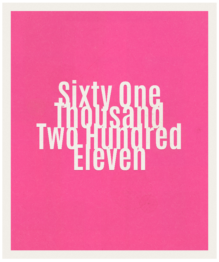 Count #61211