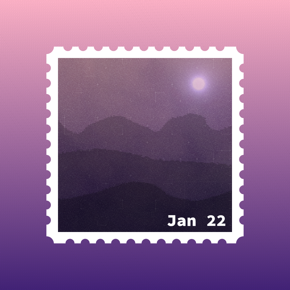 January 2022 stamp #43