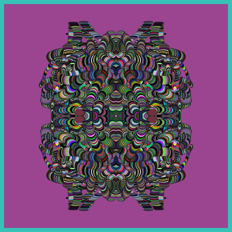 Symmetric Perlinized Ellipse #20