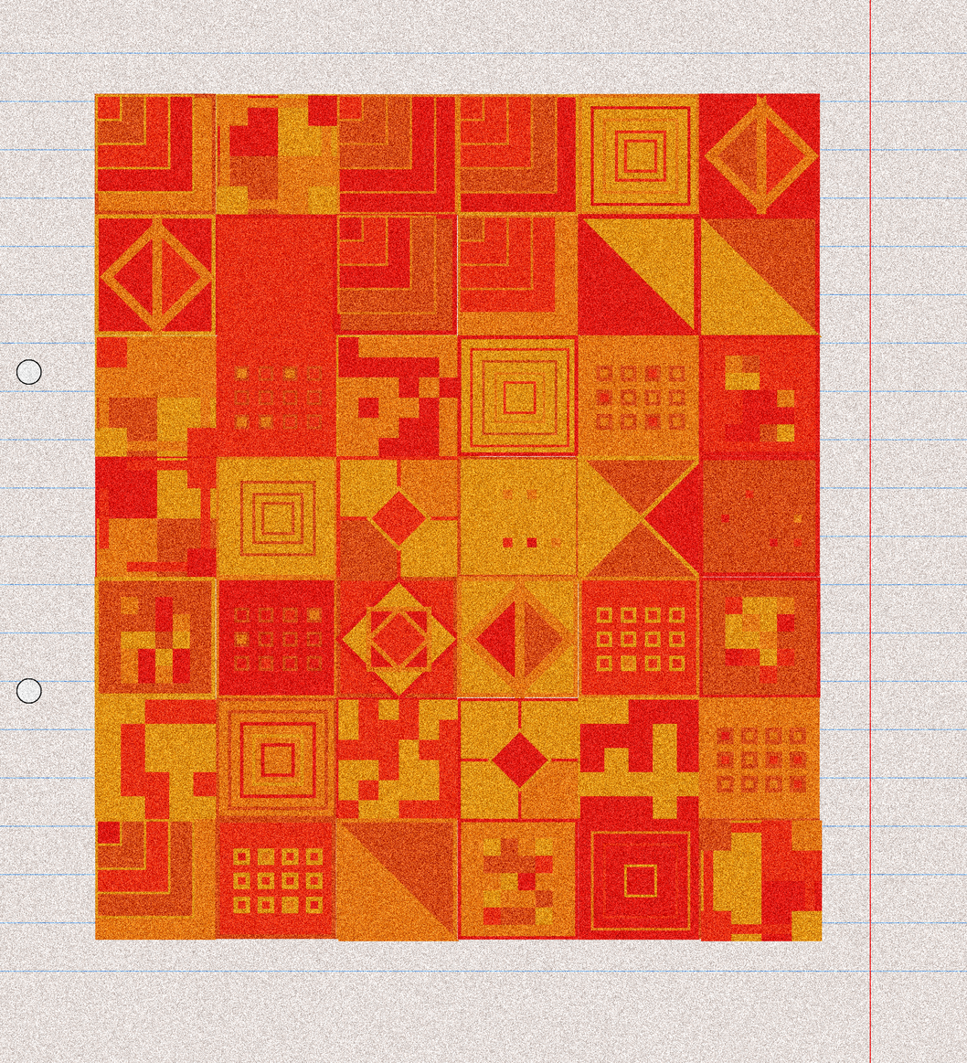 sketchbook page 8: annoying grid #28