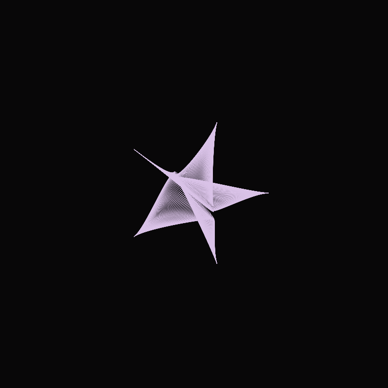 Bezier Stars #35