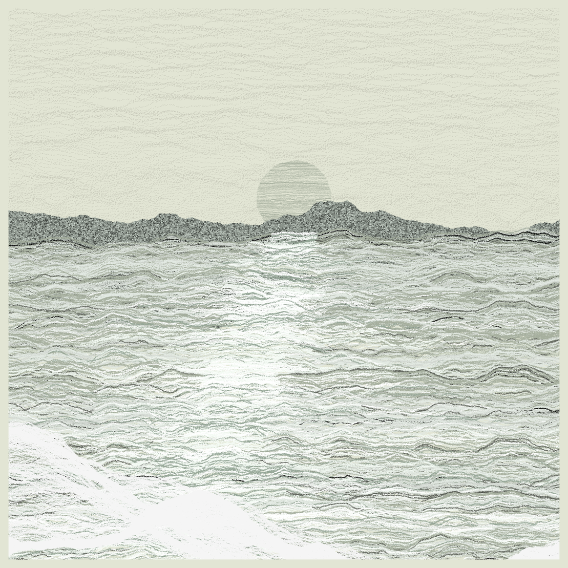 Moonlit Sea #256