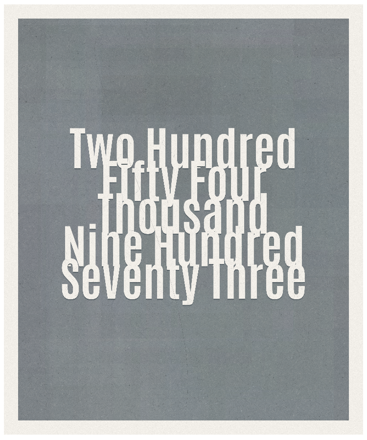 Count #254973