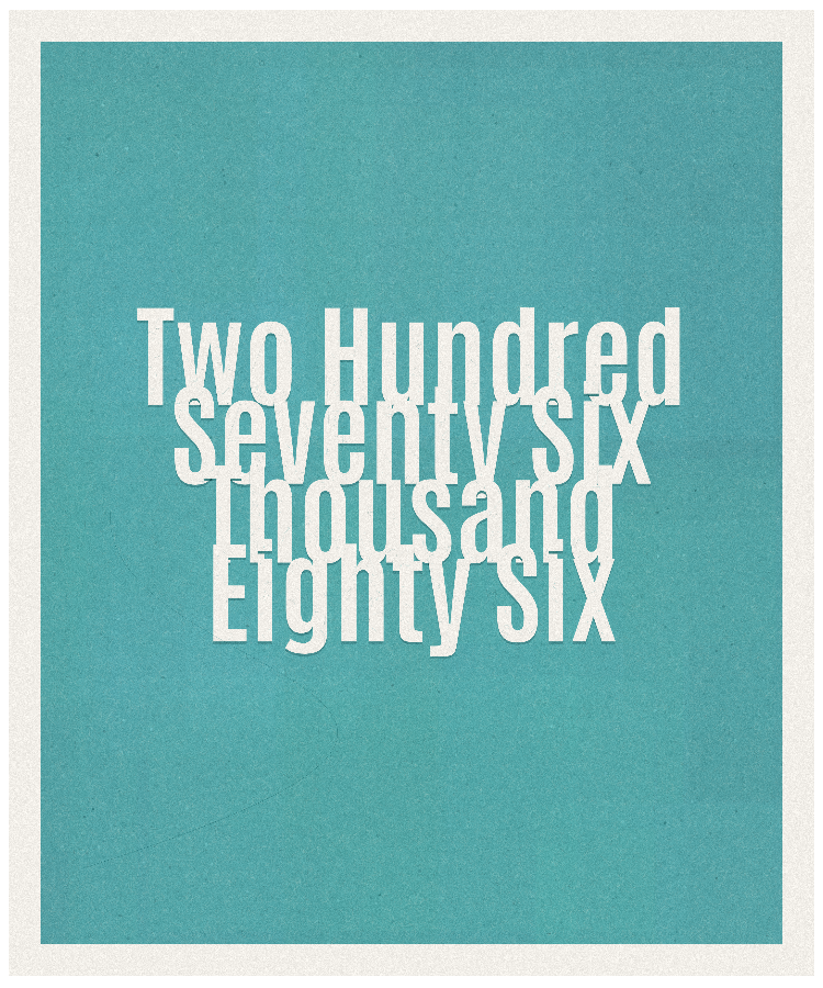Count #276086