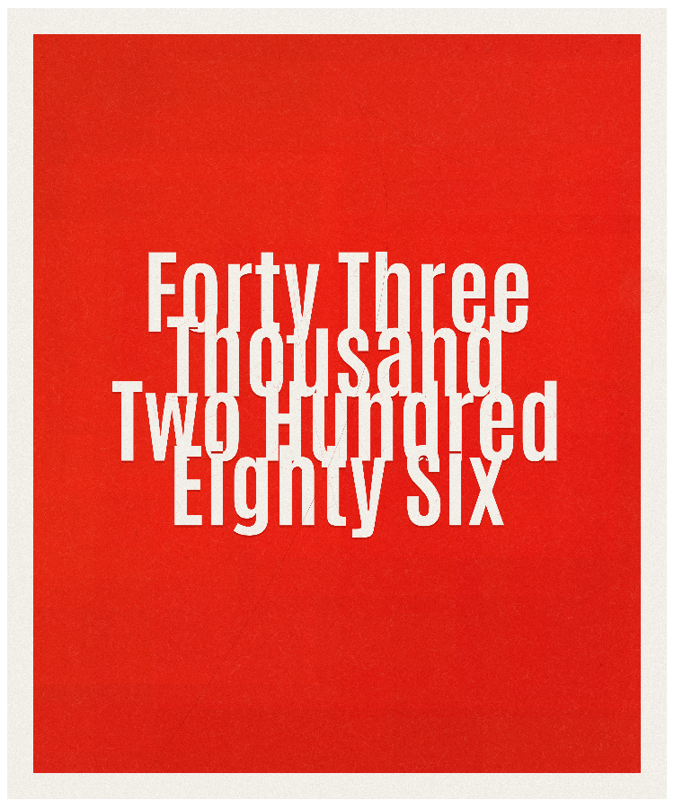 Count #43286