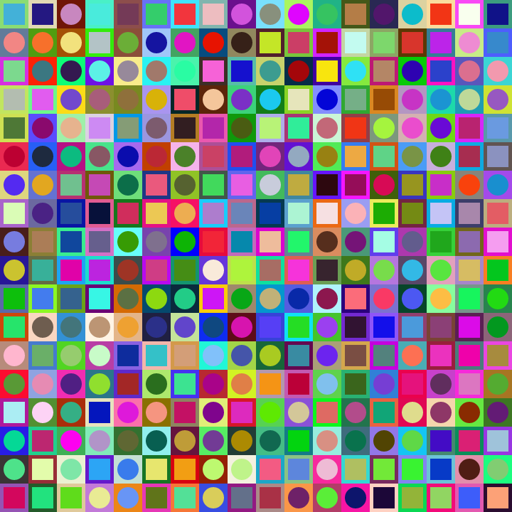 Square Dot Composition #218