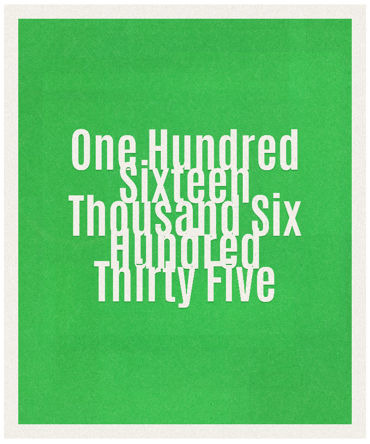 Count #116635