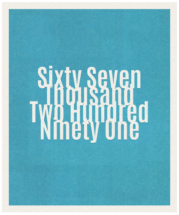 Count #67291