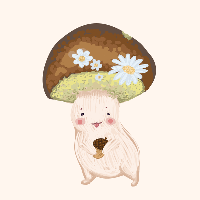 Cute Mushrooms Forest Guys #40