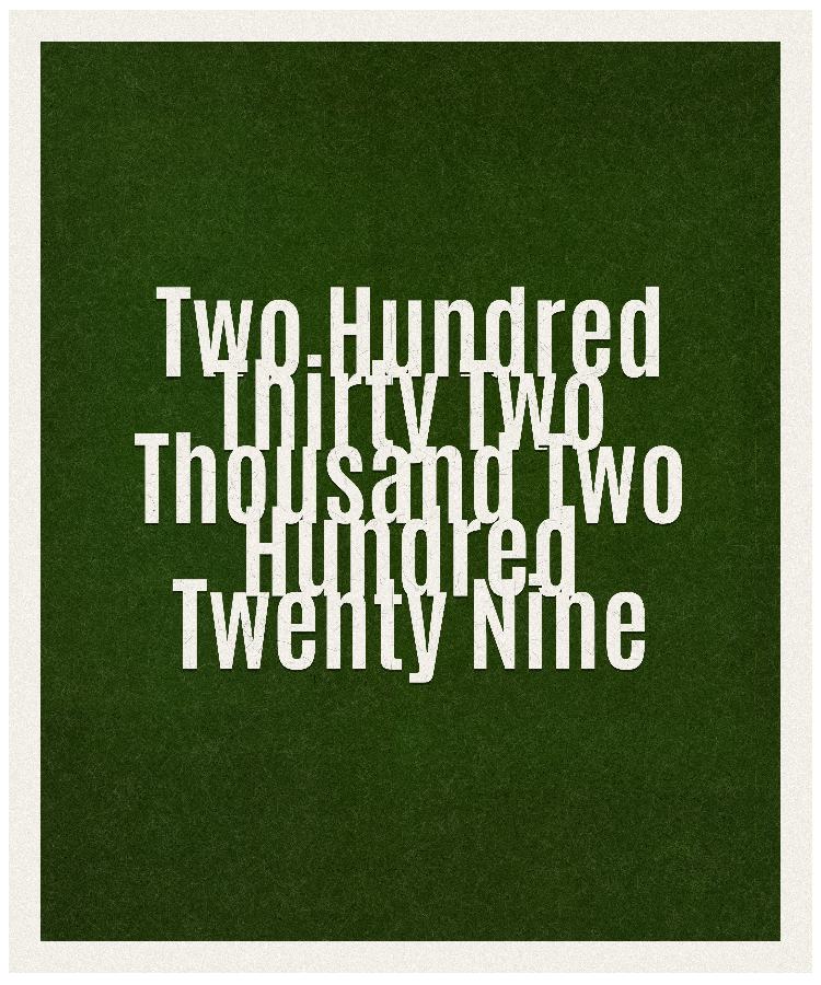 Count #232229