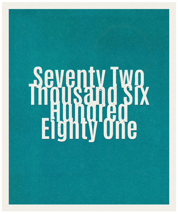 Count #72681