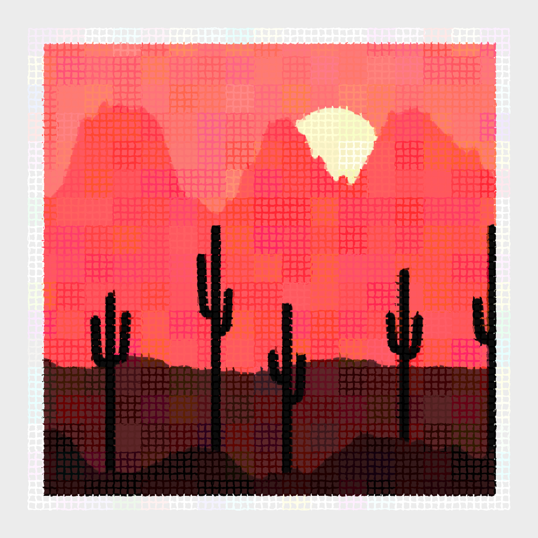 Saguaros #92