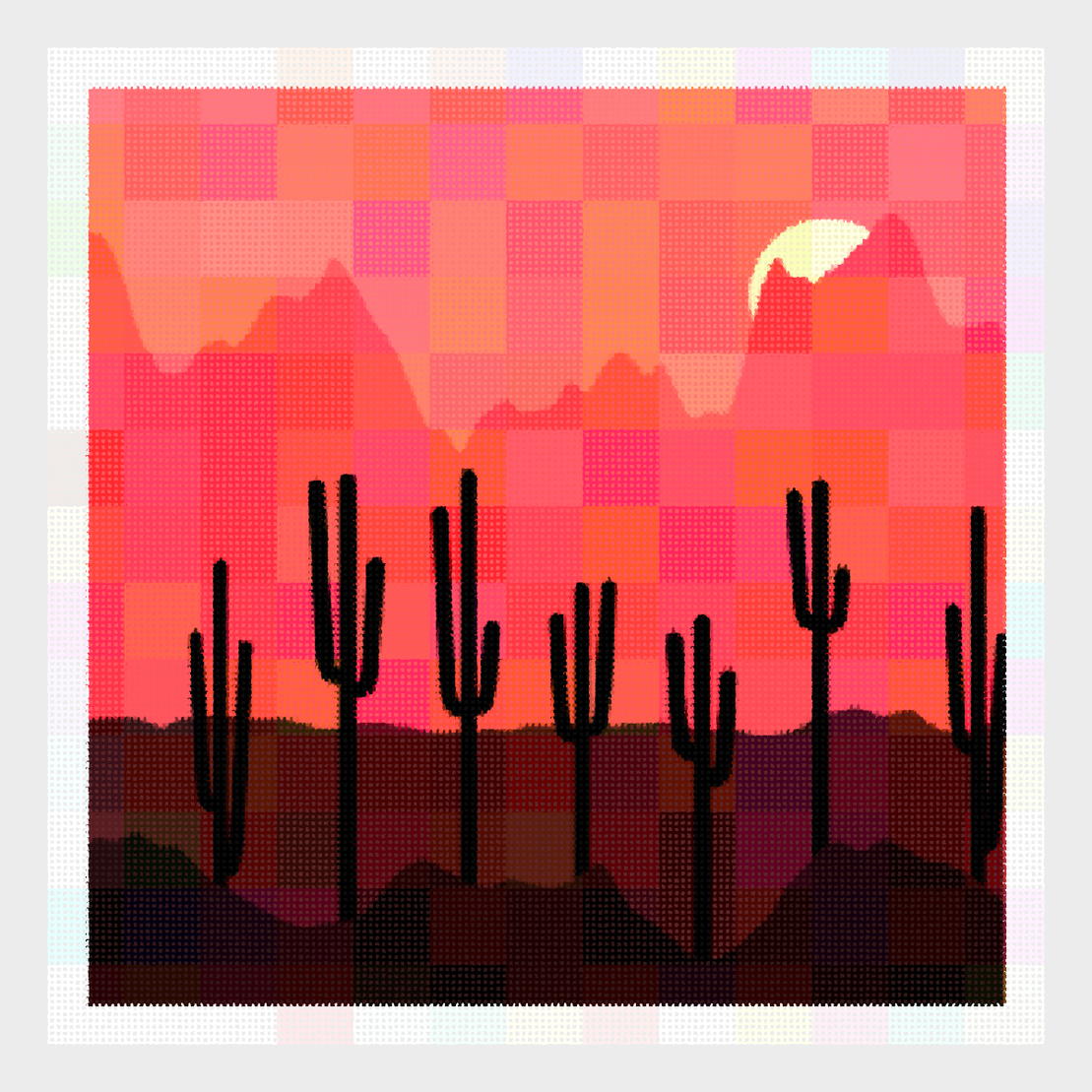 Saguaros #7