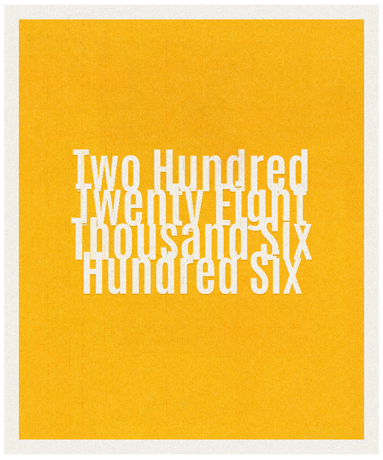 Count #228606