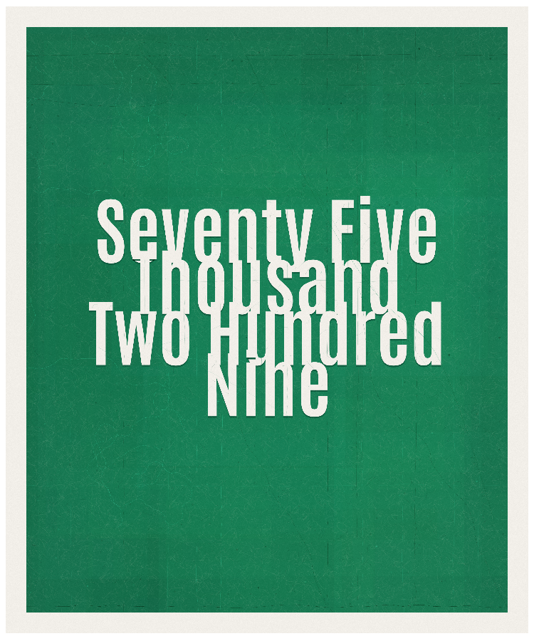 Count #75209