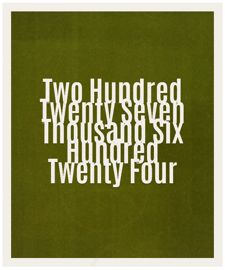 Count #227624