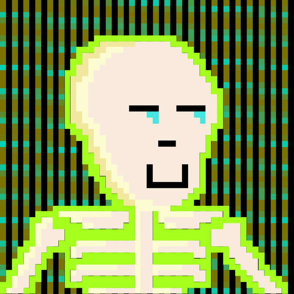 PIXEL SKULLETTI 1 #29