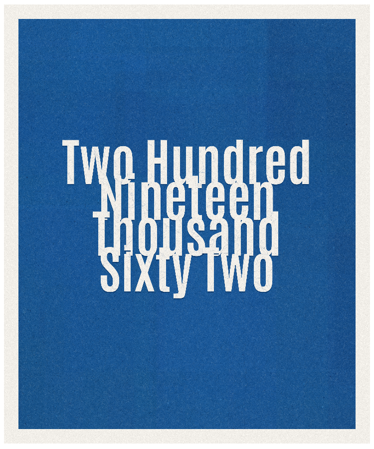 Count #219062
