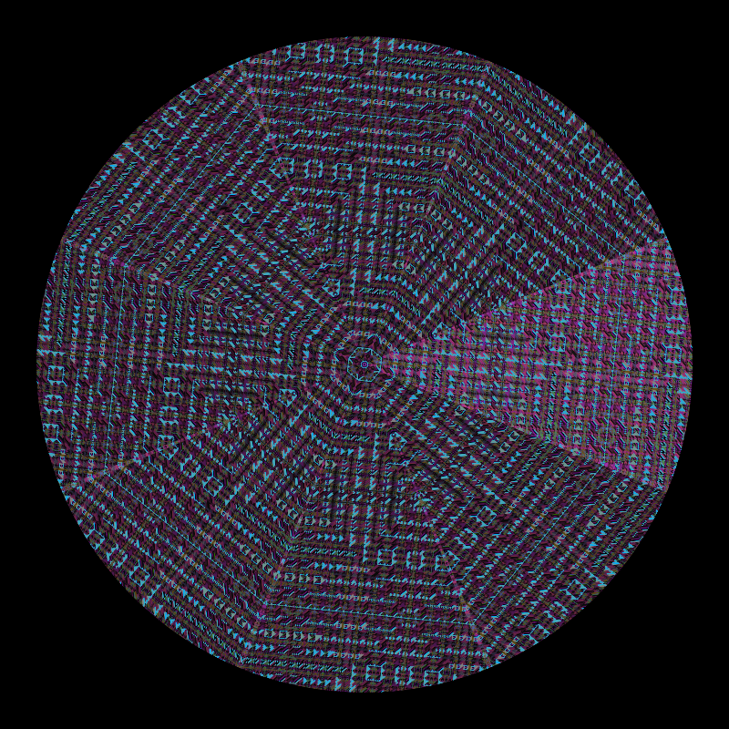 Binary kaleidoscope #68