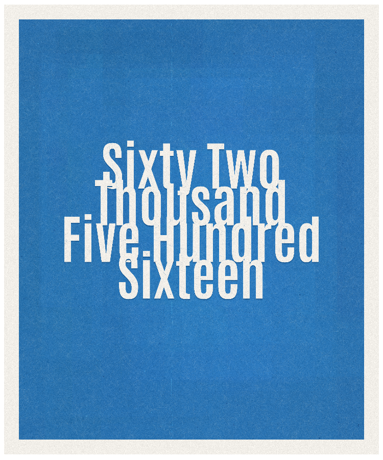 Count #62516