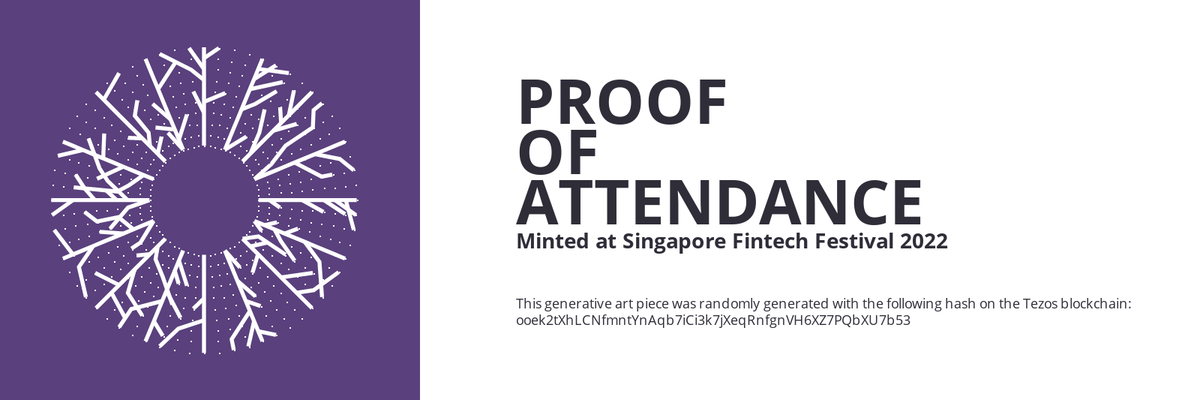 SFF2022 Proof of Attendance Token #1506