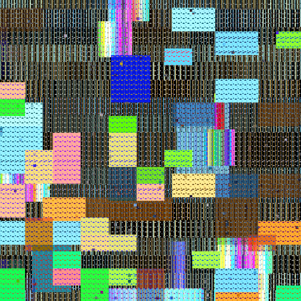 A Pixelated Dream Accumulations #14