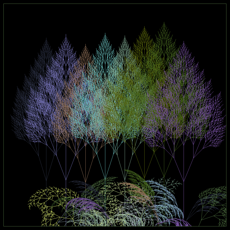 Fractal Forest #118