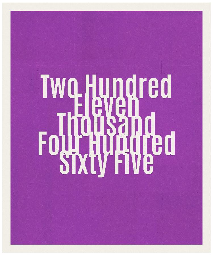 Count #211465