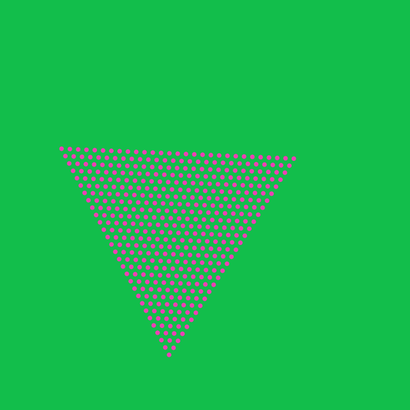 Triangle Color Study #35