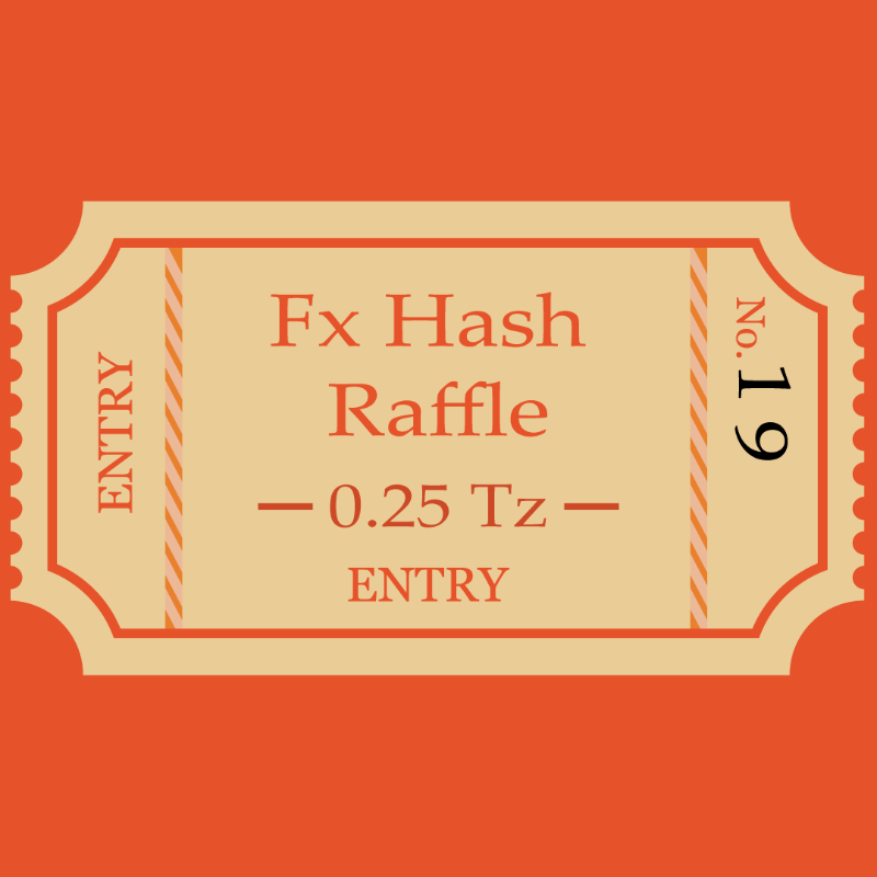 Tezos Raffle Ticket #1