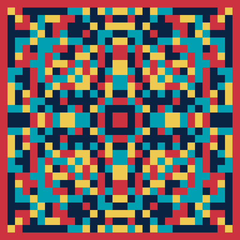 Pixel Mandala #74