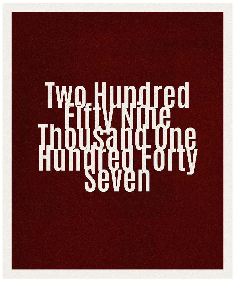 Count #259147