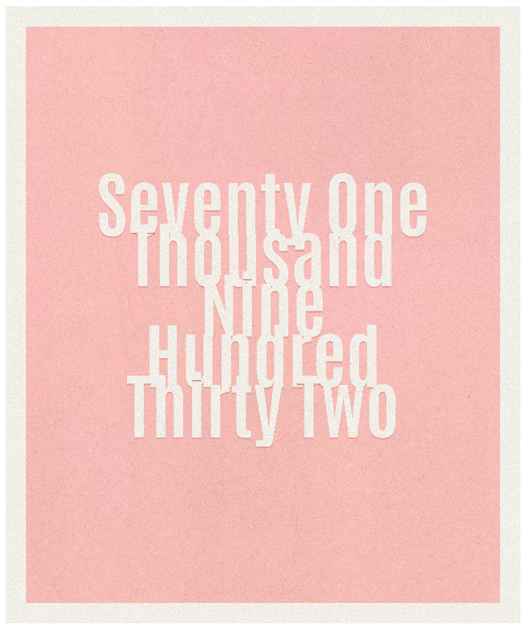 Count #71932