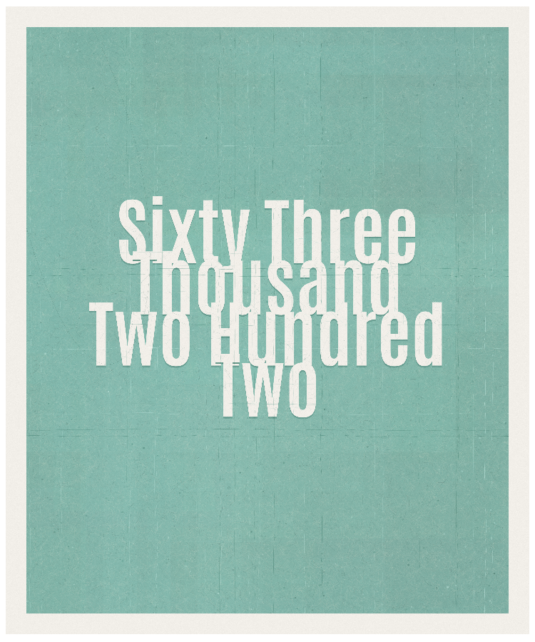 Count #63202