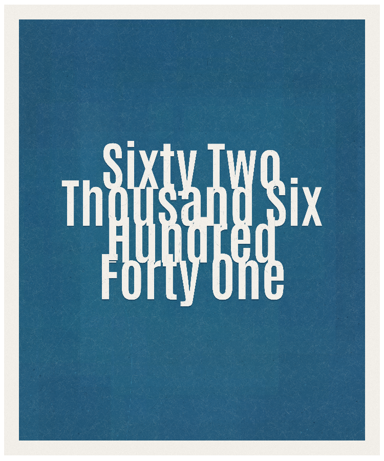 Count #62641