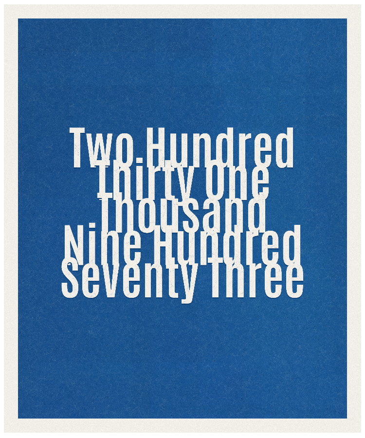Count #231973