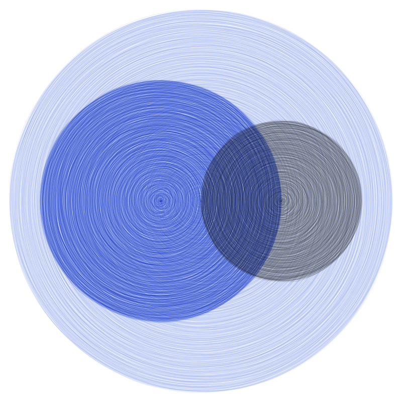 Brushed Circles #37