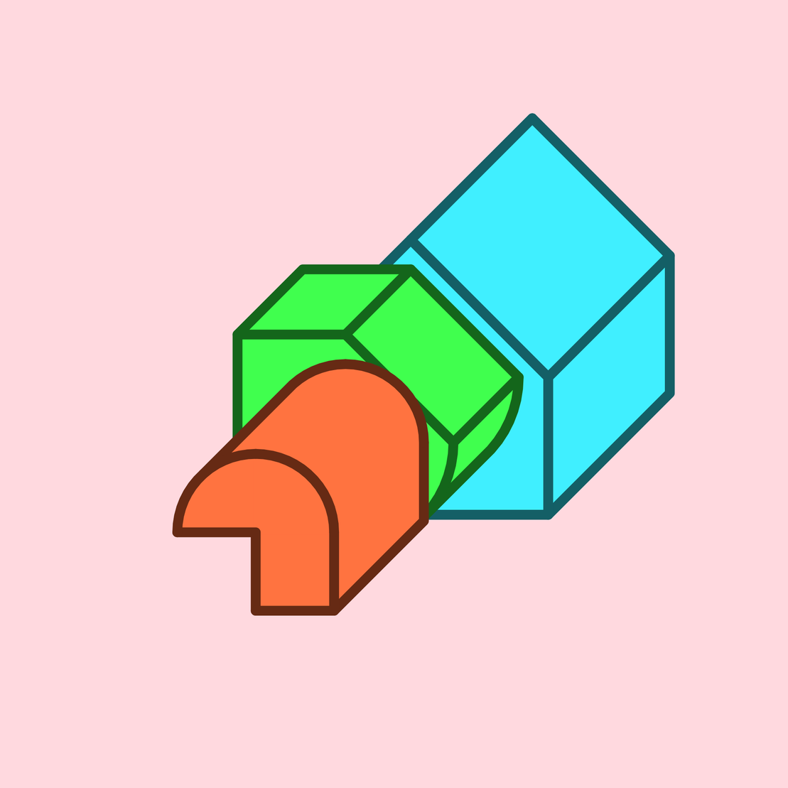 Calm shapes #1373