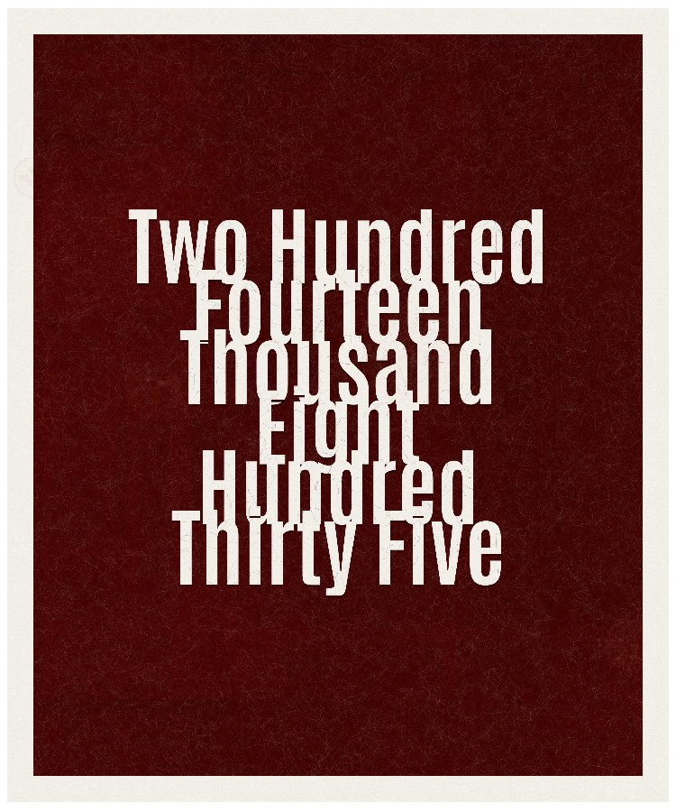 Count #214835